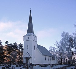 View of the village church