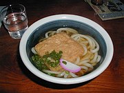 ぶっかけうどんとおでん