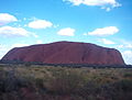 Uluru in Australia.
