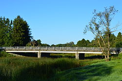 Vängla bridge over Velise River