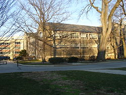 The old wing of the Falvey Library Villanova Old Falvey.JPG