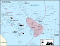 Carte des exclaves polynésiennes dans le Pacifique.