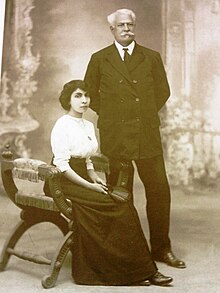 Zoila Ugarte with her husband Julio Landívar