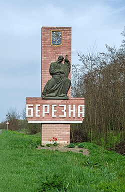 Skyline of Berezna