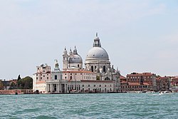 View of Punta della Dogana from the Bacino di San Marco.