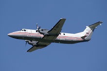 Beechcraft 1900, short-range commuter aircraft 1900C envol.jpg