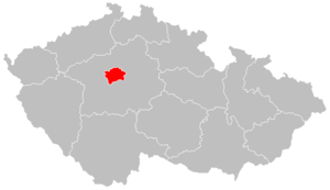 Прага на карте