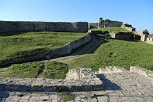 Inside the castle