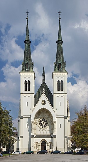 2014 Ostrawa, Kościół Niepokalanego Poczęcia NMP 02.jpg
