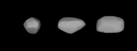Трёхмерная модель астероида (403) Киана
