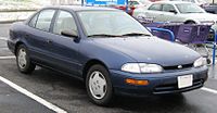 Geo Prizm sedan (1992–1998)