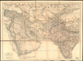 Map of western, southern, and central Asia in 1885[54]