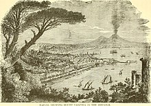 The Grants climbed Mount Vesuvius while in Italy. A tour around the world by General Grant. Being a narrative of the incidents and events of his journey (1879) (14585846960).jpg