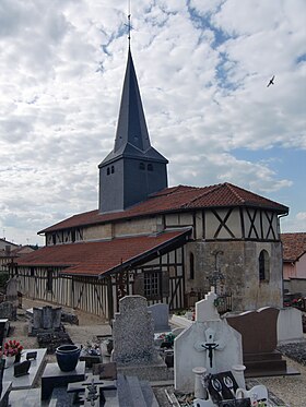 L'église Saint-Maurice d'Arrigny.