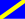 Синий флаг с желтой полосой