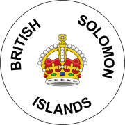 Insignia de las Islas Salomón (1906-1947)