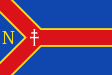 Nombrevilla zászlaja