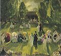 Tennis in Newport, 1919, von George Bellows