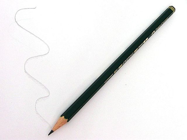 Handelsüblicher Bleistift