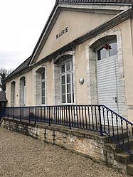 The town hall in Champagne-sur-Loue