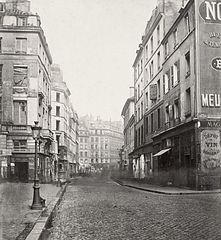 Rue du Petit Thouars, de la rue du Temple, ca. 1853–70