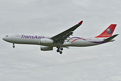 Airbus A330-300 der TransAsia Airways