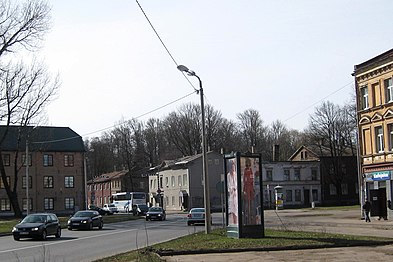 Перекрёсток в Ильгюциемсе