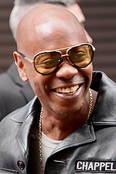 Four-time winner Dave Chappelle. Dave Chappelle (42791297960) (cropped).jpg