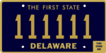Номерной знак штата Делавэр, 2008.png