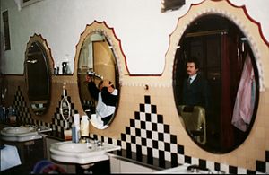 Barber shop in 1996