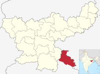 मानचित्र जिसमें पूर्वी सिंहभूम ज़िला ᱥᱟᱢᱟᱝ ᱥᱤᱝᱵᱷᱩᱢ ᱦᱚᱱᱚᱛ east Singhbhum हाइलाइटेड है