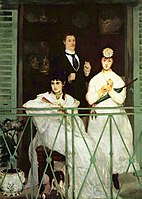 Το μπαλκόνι, 1869 Παρίσι, Μουσείο Ορσέ