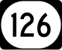 Kentucky Route 126 marker