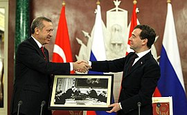 Ontmoeting tussen Erdoğan en Medvedev (2011)