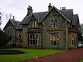 A view of the side of the house which faces Beith.