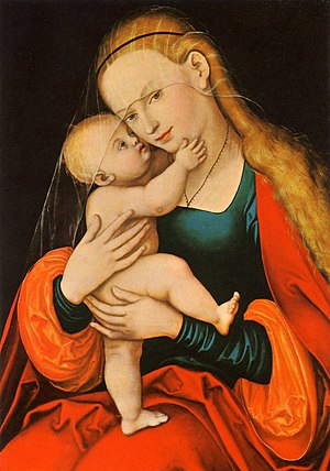 Maria Hilf (Gnadenbild) (Lucas Cranach der Ältere)