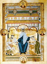Miniatura para Codex Aureus de El Escorial