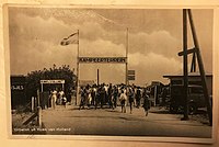 Historische ansichtkaart Kampeerterrein Hoek van Holland