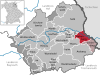 Lage der Gemeinde Hohenberg an der Eger im Landkreis Wunsiedel im Fichtelgebirge