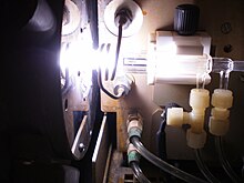 Inductively coupled plasma ion source ICPMS Thermo torch 1.JPG