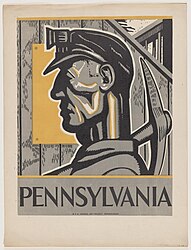 Pennsylvania Coal Miner, 1936 or 1937