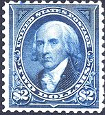 美國郵票上的占士·麥迪遜