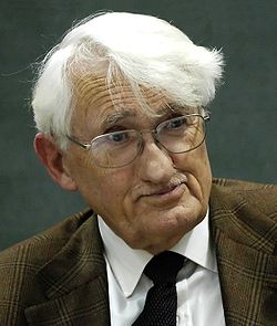 Юрген Хабермас в дискусия на Мюнхенското училище по философия, 2008 г.