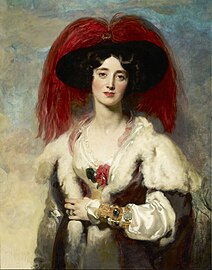 Thomas Lawrence, Portrait of Julia, Lady Peel, 1827[307]