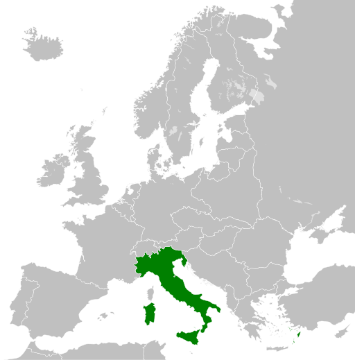 The Kingdom of Italy in 1936