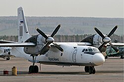 KrasAvia Antonov An-32 Osokin