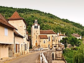 The church in Larnagol