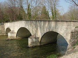 Romeinse brug bij Loches-sur-Ource