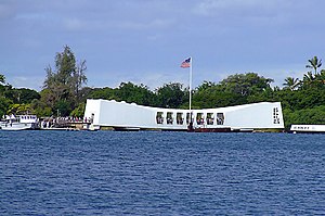 Le mémorial de Pearl Harbour