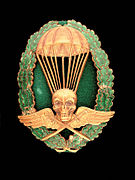 Royal Hungarian Army master parachutist skill badge